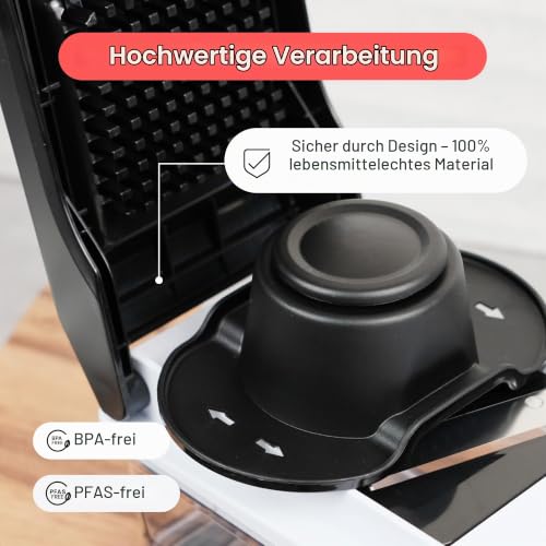 Fullstar Pro Core - Gemüseschneider & Mandoline Gemüsehobel - 9 Klingen – Ansicht 5