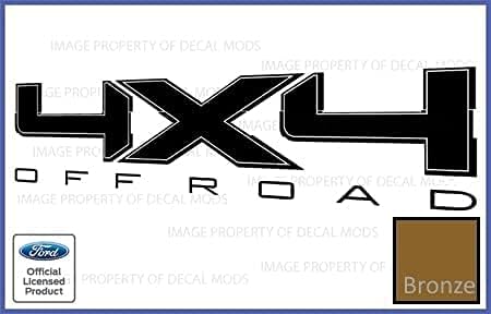 Miniatura 7 de Decal Mods Adhesivos todoterreno 4x4 para Ford F150 (2009-2014), color negro (brillo) - CB Juego de 2