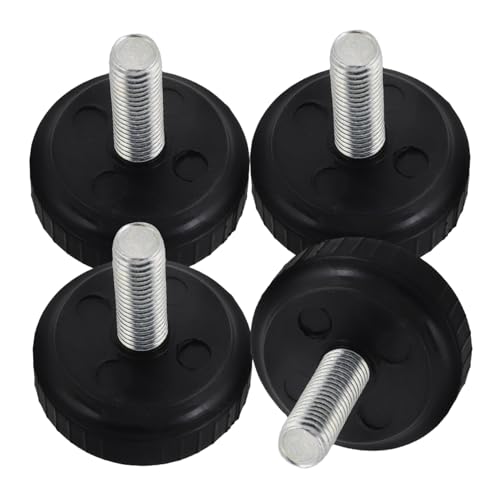 BESPORTBLE 4piezas Accesorios Deportivos para Gimnasio Tornillos de ala para Equipos de Ejercicio Ventosas para Cinta de Correr Soporte de Ajuste Accesorios de Montaje para Máquinas de Entren