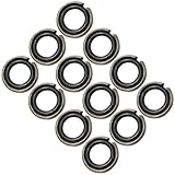 LABRIMP 12 Satz Sicherungsringe aus Gummi für Elektrische und Druckluft Schlagschrauber mit 12,5mm Vierkantantrieb Langlebig und Professionell für Werkstatt und Reparatur