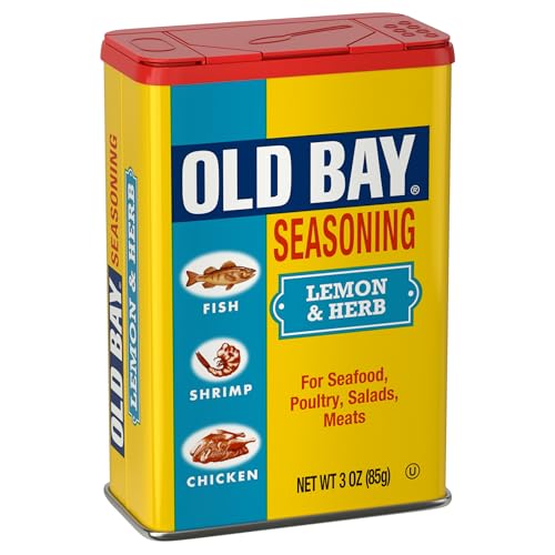 OLD BAY Lemon Herb Seasoning, 3 oz (Pack of 12)