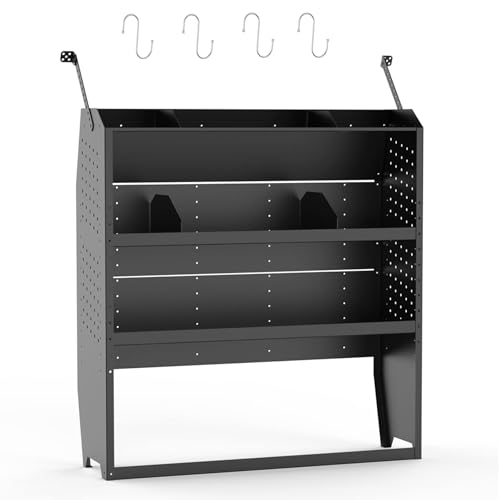 MELIPRON Steel Cargo Van Shelving Storage System Fit for NV200