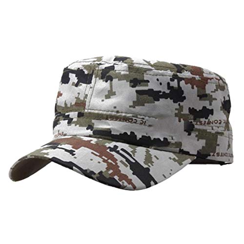 Military Hat Cadet Army Cap Armee Camo Flat Top Verstellbare Baseballmütze