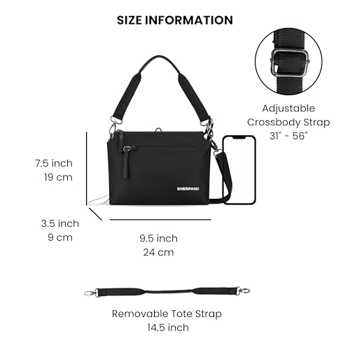 Image of Sherpani Mei, Small Anti Theft Crossbody Purse, Lightweight Cross Body Bag, Handbags, Fashion Trio Bag