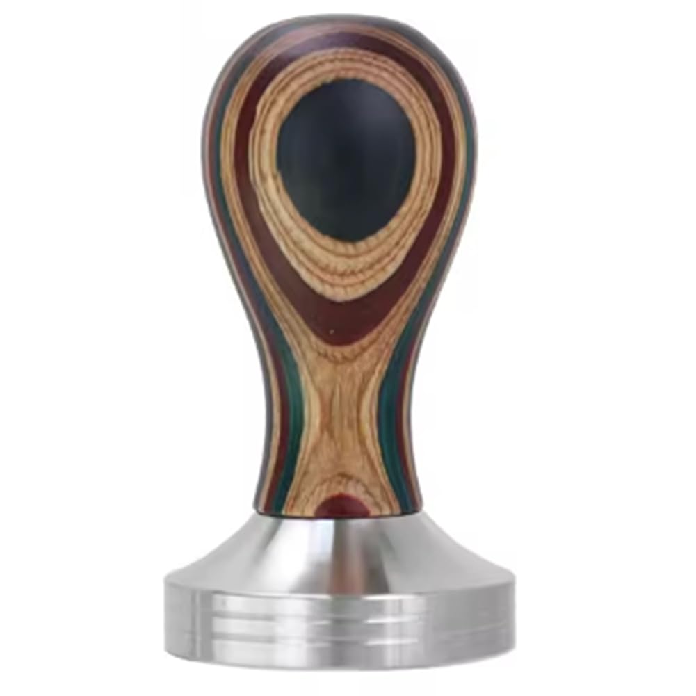 CTRLZS Tamper for Coffee 51mm Stainless Steel Colorful Wood Tools Maker Accessories