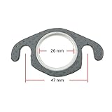 Hochwertige Auspuff-Dichtung, die mit Aluminium verstärkt ist und somit optimal abdichtet!