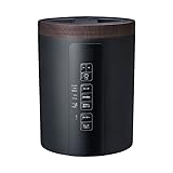 スリーアップ スチーム式 加湿器 17畳 多機能 最大加湿量600ml/h 3.0L 上部給水 清潔蒸気 安全設計 チャイルドロック マグネットプラグ 空焚き防止機能 転倒自動オフ ブラック ST-AZ0670BK