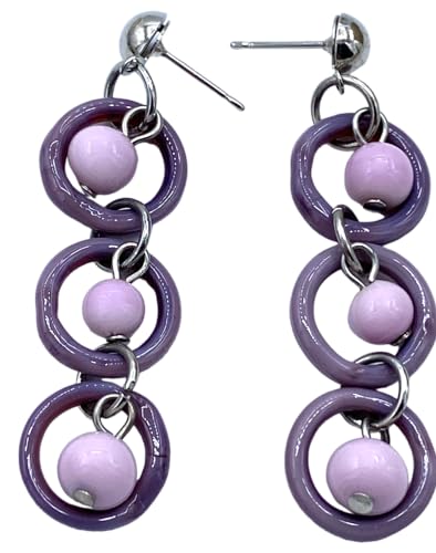 Boucles d'oreilles en verre de Murano Antica Murrina Venitiana VR237 artisanales