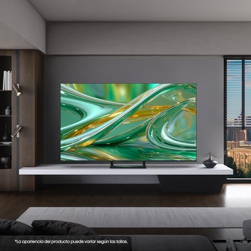 Hisense 65E8Q - Mini LED Smart TV, Quantum Dot, 144Hz, Subwoofer Integrado, Dolby Vision IQ & Dolby Atmos, Full Array Local Dimming, Procesador Hi-View Engine