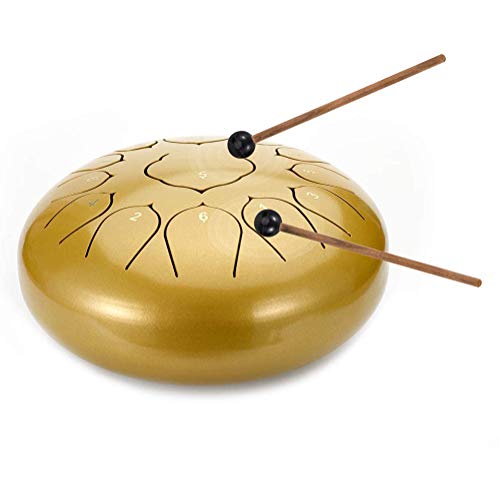 Steel Tongue Drum 12 pulgadas 13 notas percusión miniatura 3