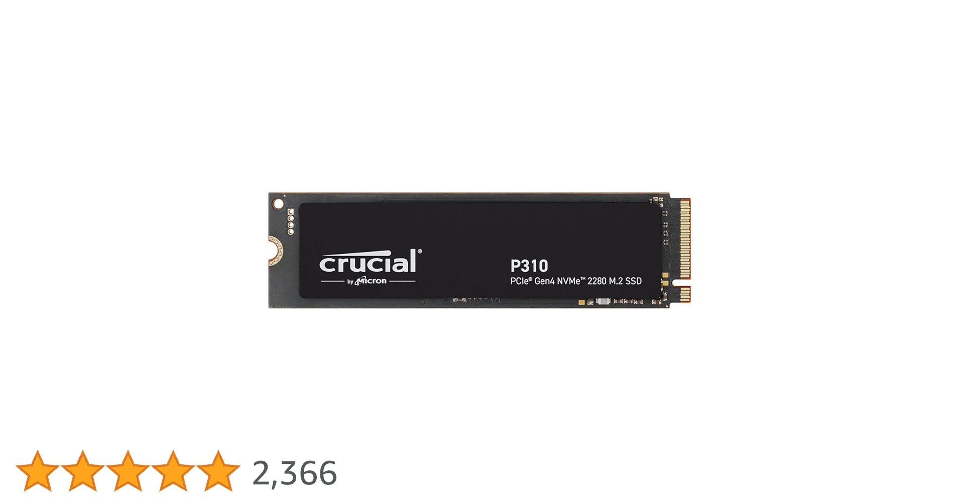 【新品未使用品】crucial P310 1TB PCIe M.2 SSD Amazon | Crucial P310 1TB PCIe Gen4 2280 NVMe M.2 SSD