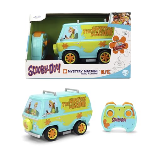 Jada Toys – Scooby-Doo! 1:24 Scale Mystery Machine R/C – Radio Control Vehicle – Iconic Collectible