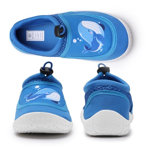 Image of WateLves Kids Water Shoes for Boys and Girls Quick Dry Barefoot Aqua Socks Beach Swim Pool Shoes Toddler Little Kid to Big Kid
