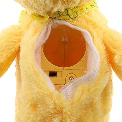 Dilara Verrücktes Eierlegendes Huhn Spielzeug mit Musik für Kinder, Babys und die gesamte Familie I Sprechendes Plüschtier Macht Interaktive Geräusche, legt Ei, Singt und Tanzt