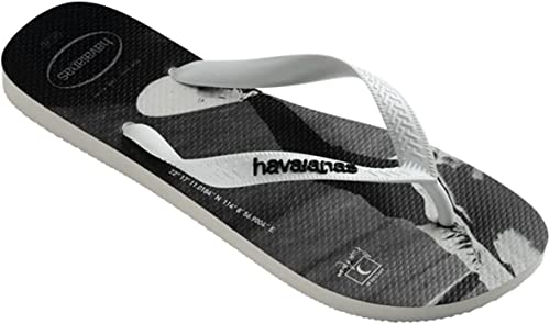 Chinelo Branco/Branco/Preto/Preto Hype Havaianas n° 45/46 Men
