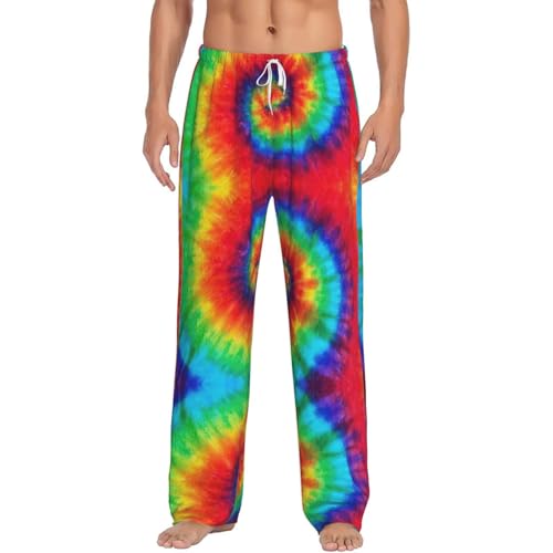 Pantalon de pyjama flanelle homme avec poches et ceinture elastique chaude