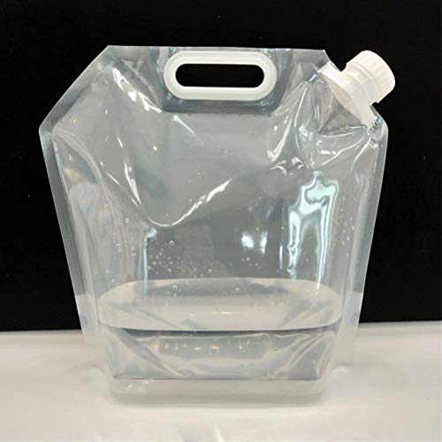 Cabilock Balde dobrável de 5 litros simples e portátil de grande capacidade para armazenamento de ág