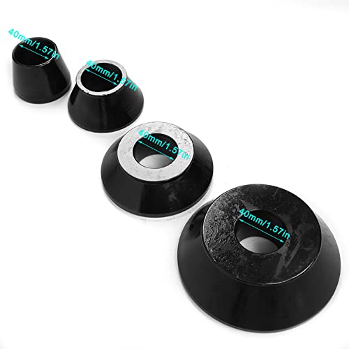 Cône d'équilibrage de roue 40 mm avec kit de 4 cônes de centrage pour machine - 2