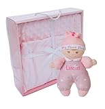 Set Regalo Bebe Recien Nacido | Peluche Bebe Personalizado con Mantita Bebe...