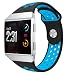 Produktbild Strap-it Sportarmband Blau - Passend für Fitbit Ionic - Armband für Smartwatch - Ersatzarmband
