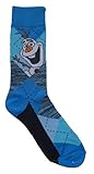 Disney Frozen Mens' Olaf Crew Sock (10-13)