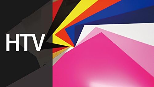 Heat Transfer Vinyl 12" x 10"- Basic 12 Color Sheets for Iron on Fabrics HTV PU Vinyl for DIY Iron on T-Shirts Clothes Hats Easy Cut and Weed HTV Viny for Cricut, Silhouette Cameo or Heat Press