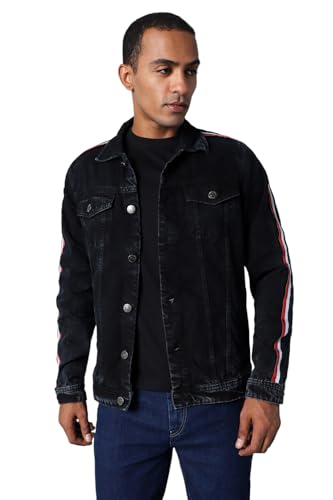 Image of HIGH STAR Men's Denim Standard Length Jacket