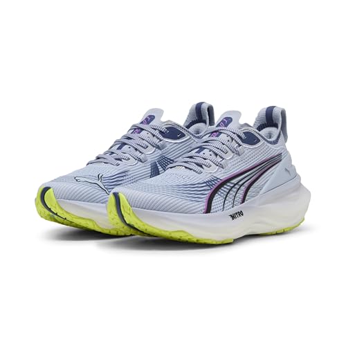 PUMA Damen Foreverrun Nitro 2 Laufschuhe Stabilitätsschuh Cool Weather-Yellow Alert - Blau 38,5