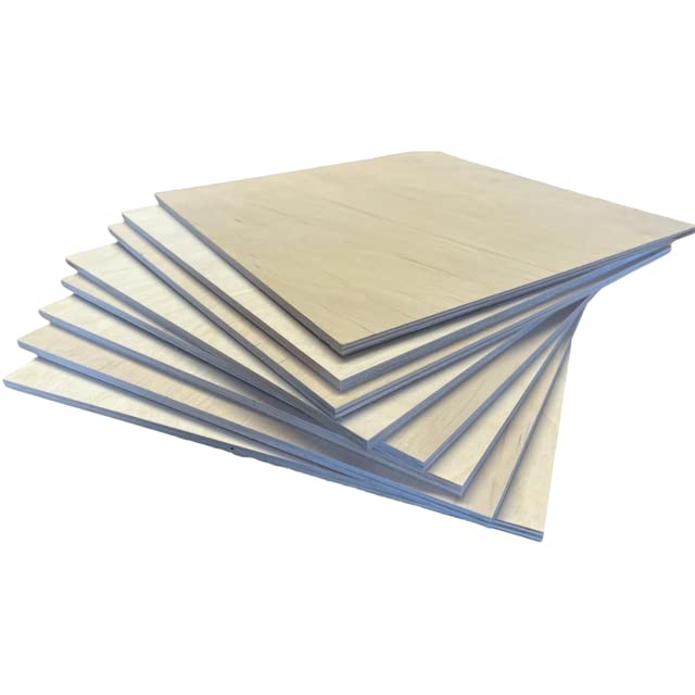 Sperrholz Birke 6mm stark in DIN A1 A2 A3 A4 A5 Laubsägeholz Bastelholz Sperrholzplatten (10 Stück DIN A2 (594x420mm))