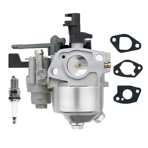 Carburetor & Spark Plug for Craftsman Costco Husqvarna PW3200 2800PSI 3000PSI 3200PSI 3300PSI XR550 Series 208cc Lawn Mower Generator Water Pumps Pressure Washer Engine with Gasket Carb kits