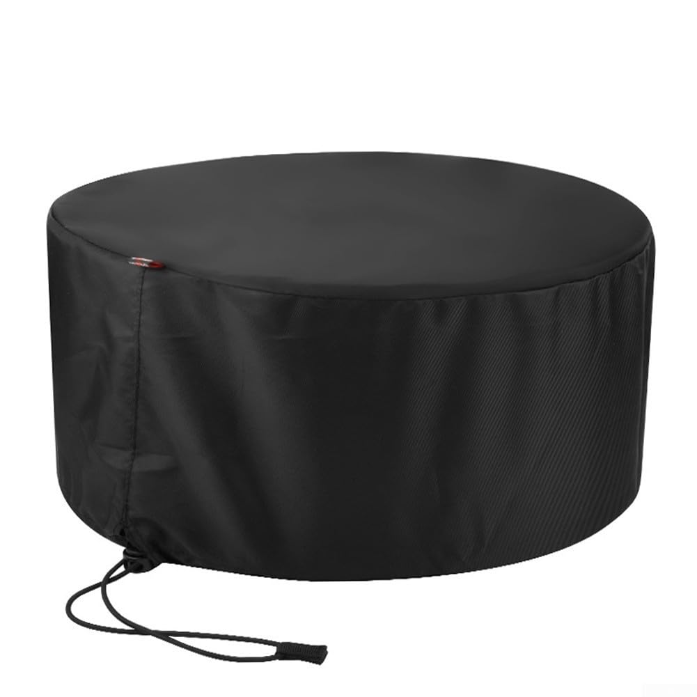 Zoegneer Staubschutz für CD-Player, Premium-Audio-Ausrüstung, kratzfest, staubdicht, PU-Leder, schwarz, 35 x 35 x 18,8 cm