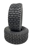 Two-11x4.00-4 4 Ply Turf Lawn Mower Tires Pair Tractor Mower Turf 11x4-4, 11x4x4, Perfect for Tractor Mowers, Improve Traction, Handling, and Durability in Your Yard Maintenance Tasks
