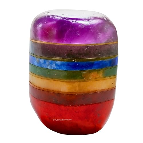 Image of Crystal Heaven Certified Chakra Healing Tumbled Stone,Natural Polished Crystals For Diy Crafts,Manifestation,Meditation,Pooja Feng Shui And Reiki Healing(30 Grams)