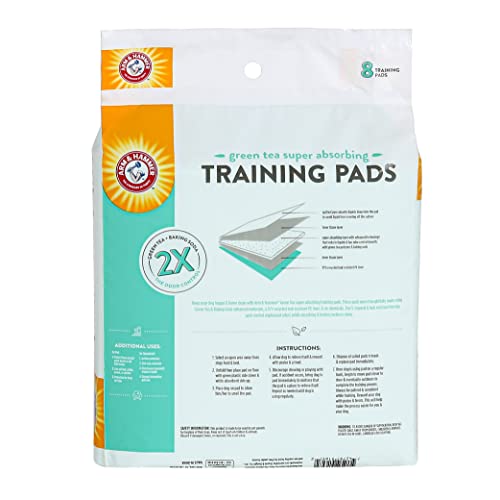 Arm & Hammer Green Tea Pet Training Pads, 8 Count - image 7