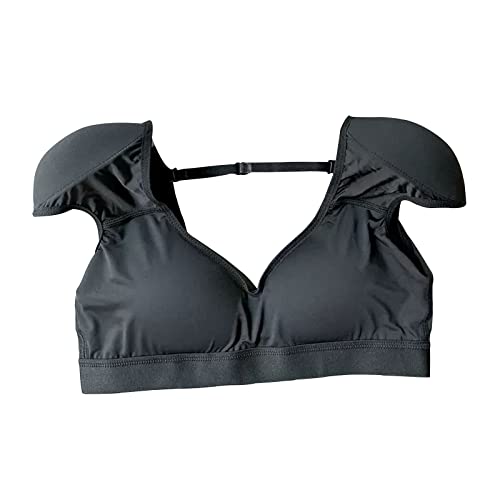 Invisible Fake Shoulder Pads Vest 2 in 1 Built-in Shoulder Pad Top Tank Clothes