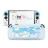 Kuitmor Switch 2 Switchカバー switch2対応 スイッチ2025 スイッチ2カバー PC製 joy con 保護カバー 分体式 全面保護 薄型 傷防止 汚れ防止 対応耐衝撃 取り外し簡単 可愛い プレゼント ゲームタイム(ブルー)