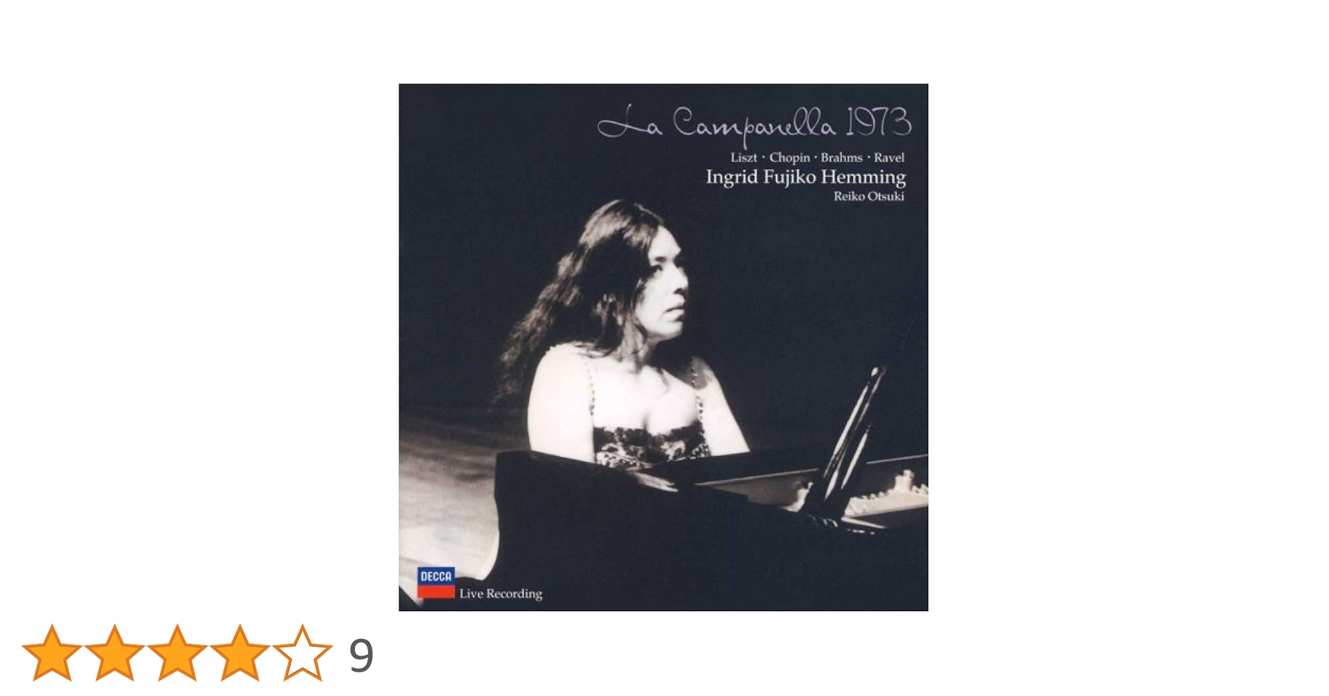 No.1 入手困難　ラ•カンパネラ　1973 フジ子ヘミング No.1 入手困難 ラ•カンパネラ 1973 フジ子ヘミング Amazon.co.jp