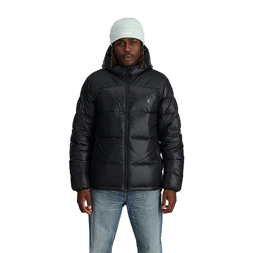 Spyder Men's Windom Tech Hooded Down Jacket