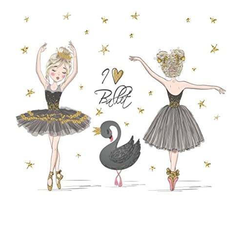 Droomhuis Cisne Negro y Chica de Ballet Pegatinas Pared Decorativas para Dormitorio del Bebé Habitación de Niña Puertas Ventanas Pegatinas Infantiles Pared Cover