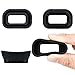 JJC KIWIFOTOS Ergonomic Long Camera Eye Cup for a6600 a6500 a6400, a6600 Eyecup, a6500 Eyecup, a6400 Eyecup, a6600 Eye Piece, Viewfinder EP17, Size: 41*27*17mm; Compatible with Sony a6500 a6400 a6600