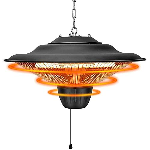 Elektro Heizpilz Heizstrahler, Deckenheizstrahler, Terrassenstrahler Infrarot, Decke Heizgerät Infrarotstrahler, Wärmestrahler Terrasse,