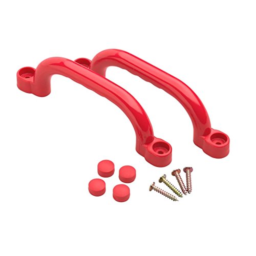 Preisvergleich Produktbild Haltegriffe für Spielanlagen rot, paarweise
