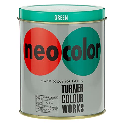 ターナー色彩 アクリル絵具 ネオカラー 緑 NC60025 600ml