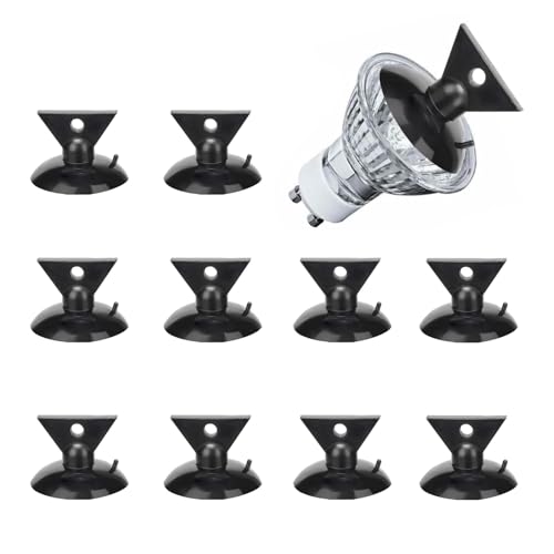 10 Pcs LED Bulb Removal Tool - Black Bulb Remover Sucker for Mini Track Lights Replacement