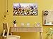 Ardemy Flower Wall Art Canvas Living Room Daisy Colorful 3d Textured Picture Bedroom Landscape Fall Wildflower Painting Purple Yellow Floral Artwork Large Framed for Home Office Wall Decor, 40