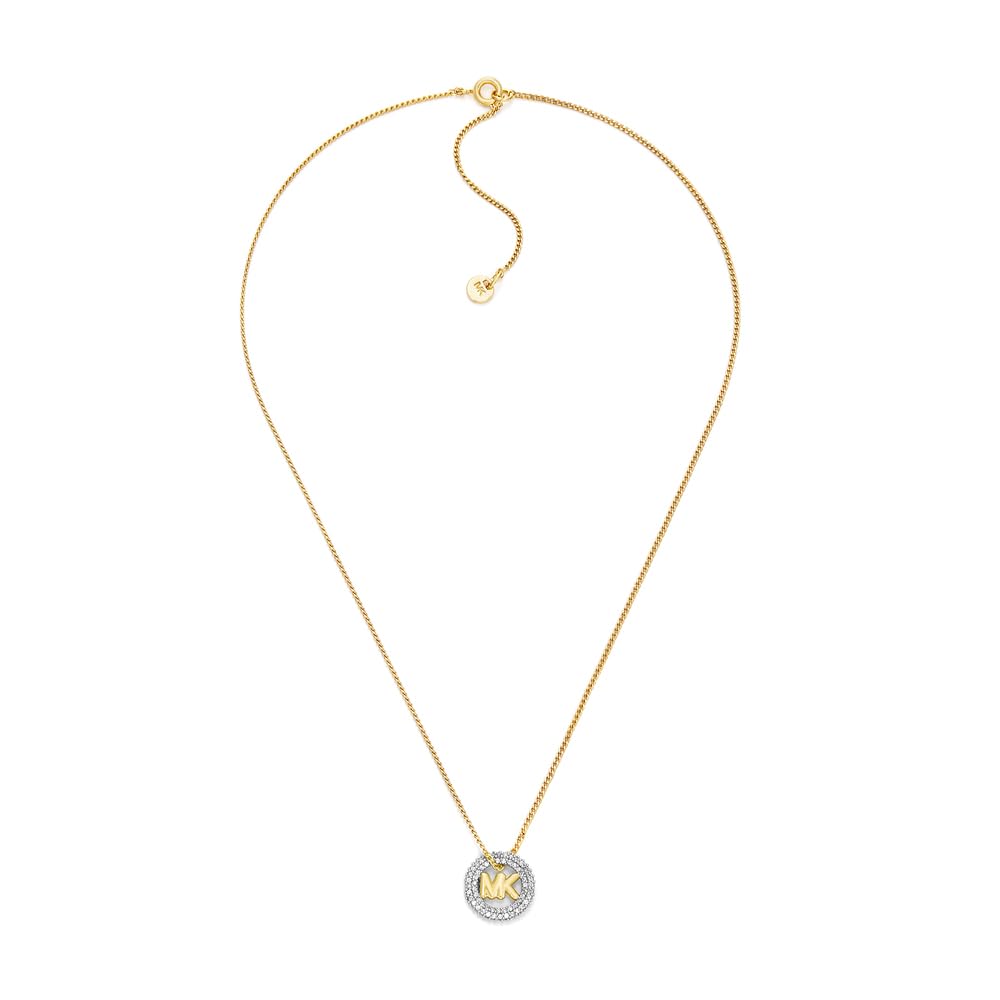 Michael Kors Premium Women's Gold-Tone Brass Necklace, MKJ8546931