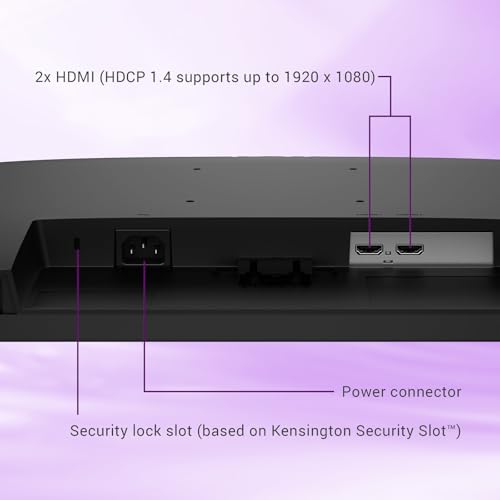 Image of Dell S27 Series - 27 inch FHD Monitor - IPS 144Hz Refresh Rate - AMD FreeSync - VESA, 16:9 Monitor, 1000 : 1 Contrast Ratio, 1ms MPRT Grey-to-Grey Response Time, Low Blue Light, 2 x HDMI, Black