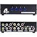 Imagen de Duttek 4-Port AV Switch RCA Switcher 4 en 1 Salida de Video Compuesto L