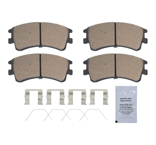 Image of HUSCH D957 Front Ceramic Brake Pads Kit Fit For Mazda 6 2003-2005