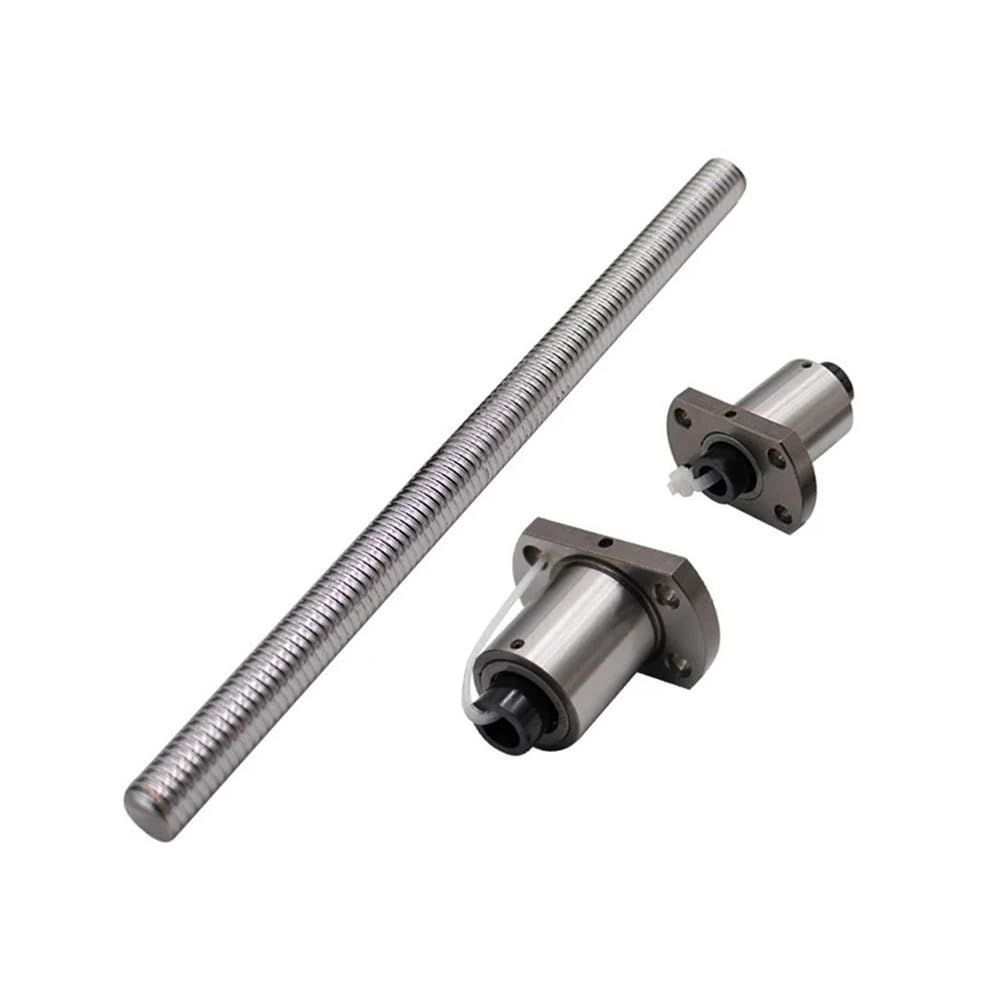 Vite a sfere for filettatura sinistra da 16 mm 1604 1605 1610 L 200-550 a a rulli adatta for macchina CNC(SFUL1604 End Machine,250mm)